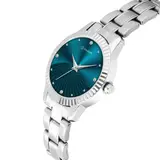Vanda 556 Tranquil Teal Stunning Silver Series Analog Watch For Women — Vanda Lifestyle — watches — thumbnail 2