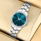 Vanda 556 Tranquil Teal Stunning Silver Series Analog Watch For Women — Vanda Lifestyle — watches — thumbnail 3
