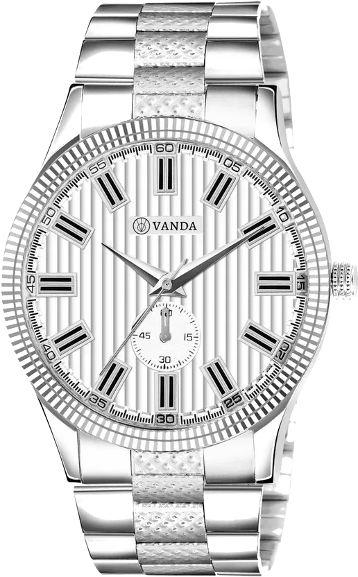 Vanda 504 Stunning Silver Series Analog Watch For Men — Vanda Lifestyle — watches