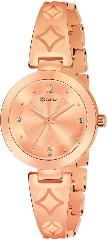 Vanda 554 Rose Gold Series Analog Watch For Women — Vanda watch — Vanda Lifestyle — watches