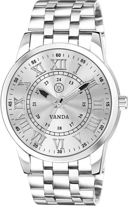 Vanda 136 Stunning Silver Series Analog Watch For Men — Vanda Lifestyle — watches