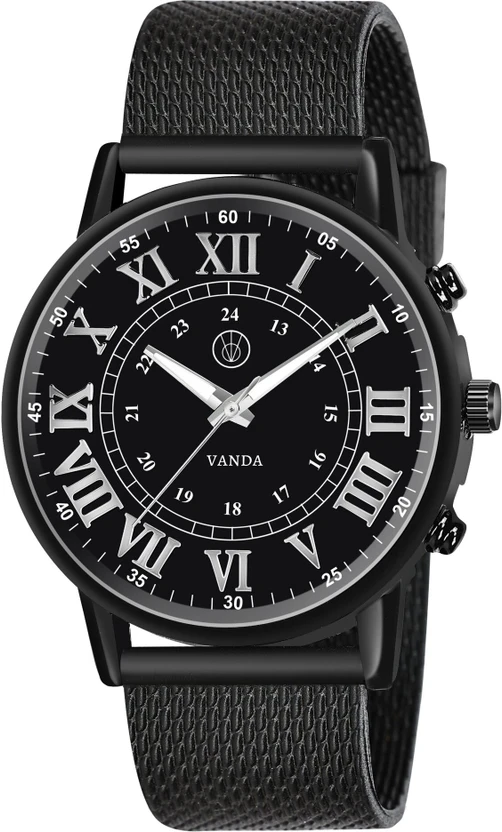 Vanda 139 Bold Black Series Analog Watch For Men — Vanda watch — Vanda Lifestyle — watches
