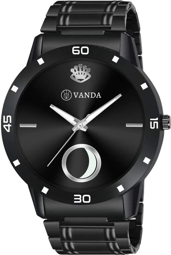 Vanda 140 Bold Black Series Analog Watch For Men — Vanda watch — Vanda Lifestyle — watches