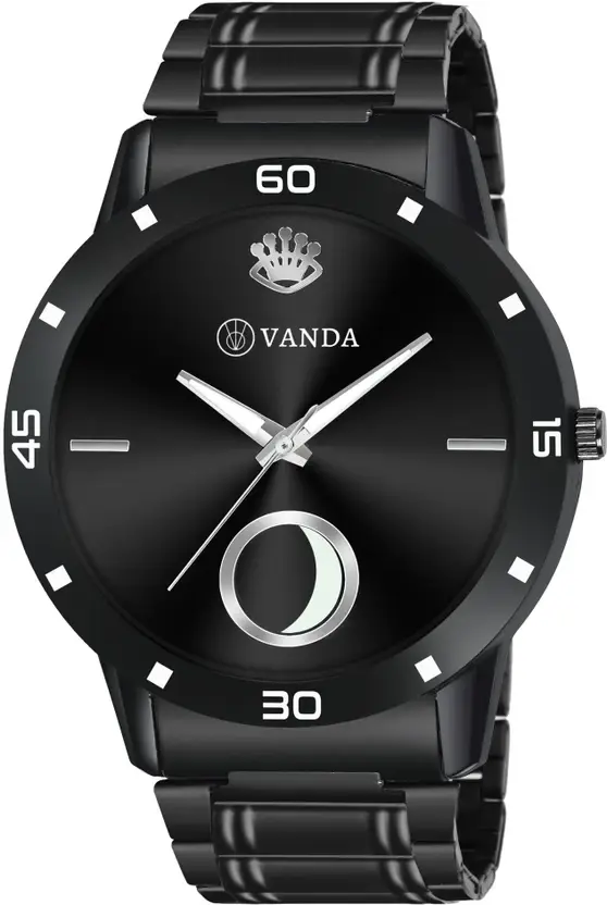 Vanda 140 Bold Black Series Analog Watch For Men — Vanda Lifestyle — watches