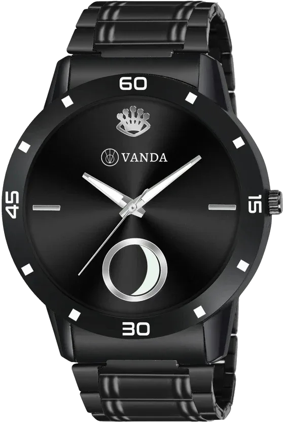 Vanda 140 Bold Black Series Analog Watch For Men — Vanda Lifestyle — watches